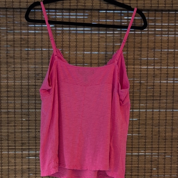 Vintage Betsey Johnson Pink Ruffle Cami SZ LG Y2K - Picture 8 of 11